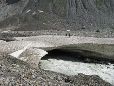 Lumesild Tviberi jõel, mis meid päästis